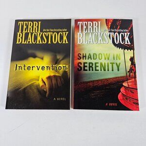 Terri Blackstock Intervention &‎ Shadow In Serenity Christian Fiction Suspense